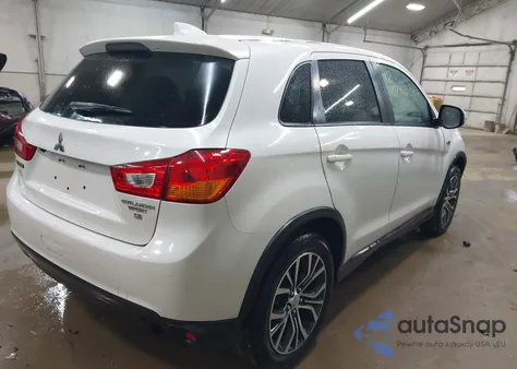 2017 Mitsubishi Outlander Sport 2.4 Se из США, поврежденный, VIN JA4AR3AW2HZ054979